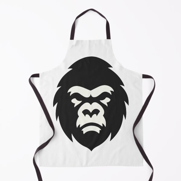 Item preview, minimalist gorilla face designed and sold by Colorful Dreams.