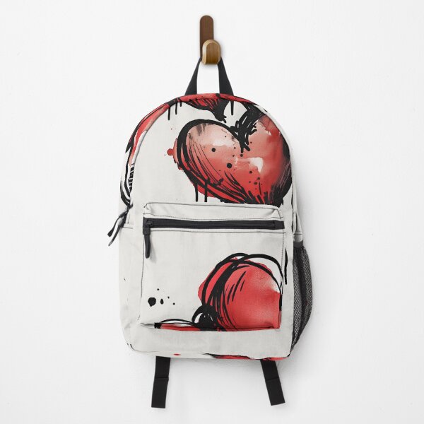 Item preview, Whimsical Hearts Watercolor Art designed and sold by randrdesign.