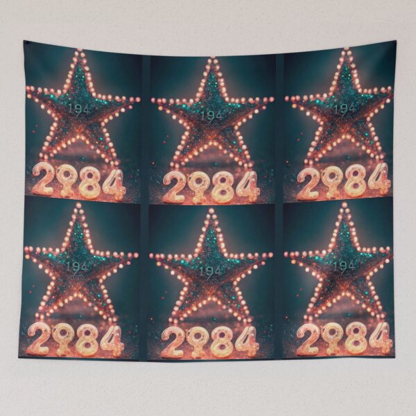 Item preview, Glitter stars with lights, and numbers with date of birth. designed and sold by Ewa Stęplewska.