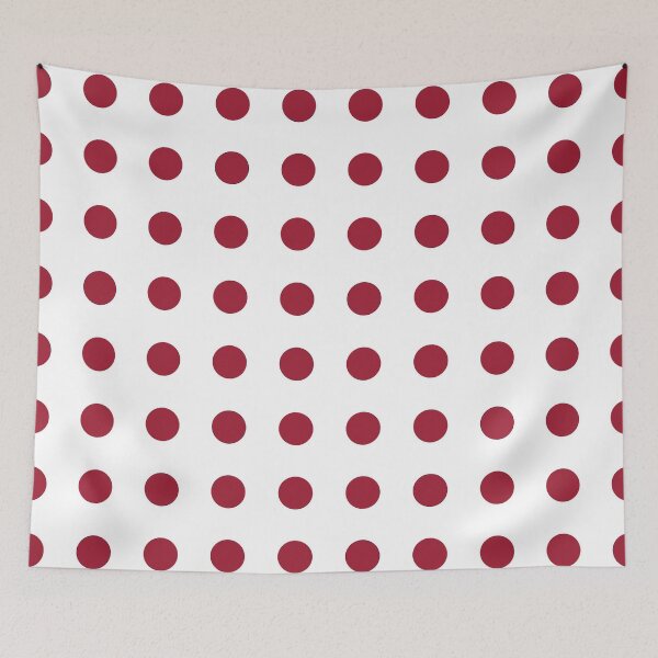 Artikelvorschau, Crimson Red Medium Polka Dots entworfen und verkauft von Jared Davies.