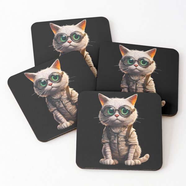 Item preview, Cat Professor Adventurer designed and sold by Aquillashop.