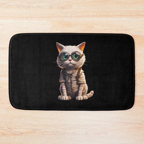 Item preview, Cat Professor Adventurer designed and sold by Aquillashop.