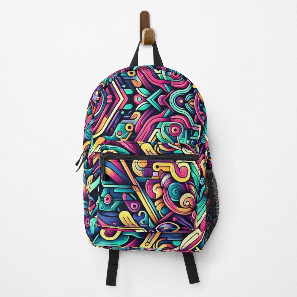 Item preview, Backpack designed and sold by QuietPatternAI.