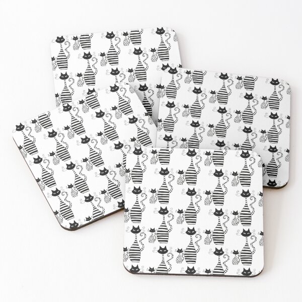 Item preview, Black and White Cats designed and sold by CherylBee1.