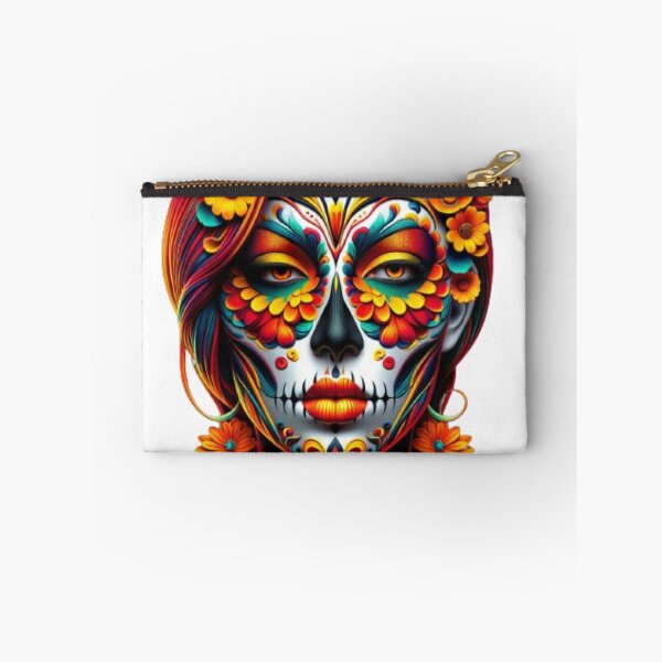 Item preview, Feminine Skeleton Short Multicolor Hair Bustier Los Muertos designed and sold by OlaMarket.