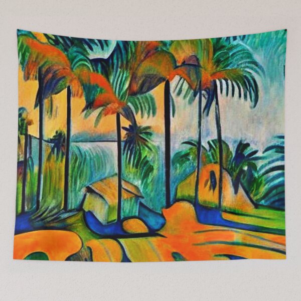 Item preview, Shelter among Palms 2 designed and sold by George Hutton Hunter.