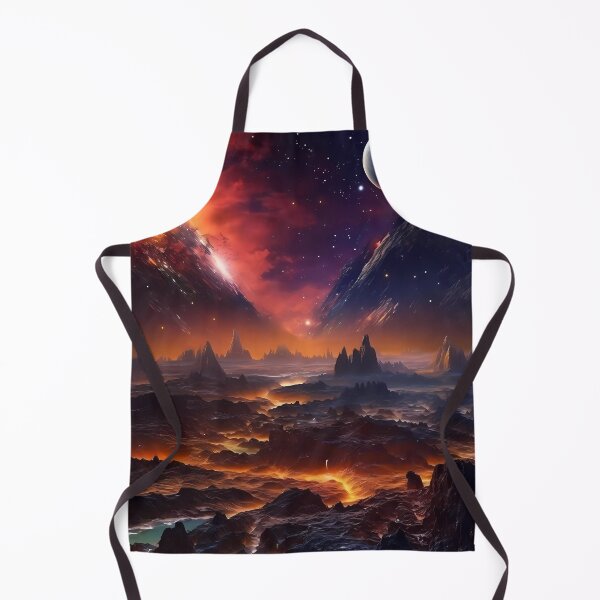Item preview, Majestic Peaks and Cosmic Dreams: A Surreal Landscape Exploration. designed and sold by GiveMeMood.