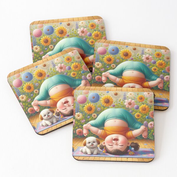 Item preview, Funny Yoga Kid designed and sold by Witsprings.