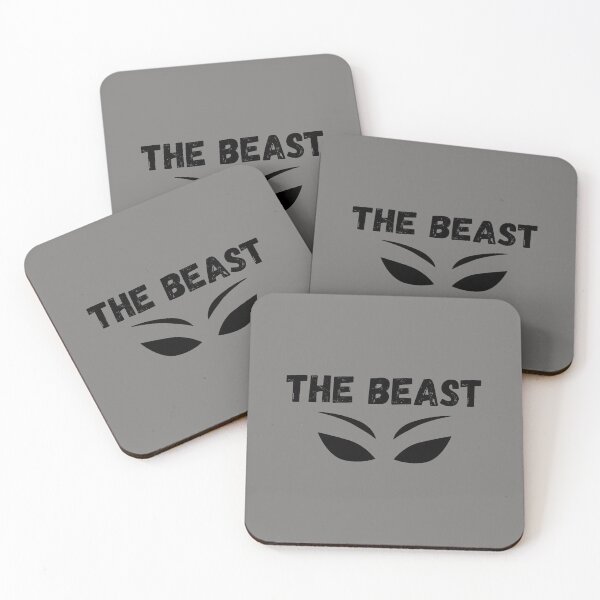 Item preview, The Beast Black designed and sold by AreUSeeMe.