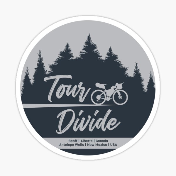 Item preview, Tour Divide patch designed and sold by mejohnny.