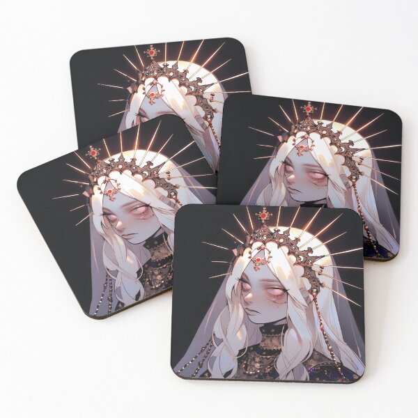 Item preview, Fantasy Gothic Sunburst Monarch Anime Girl designed and sold by bubblegoth.