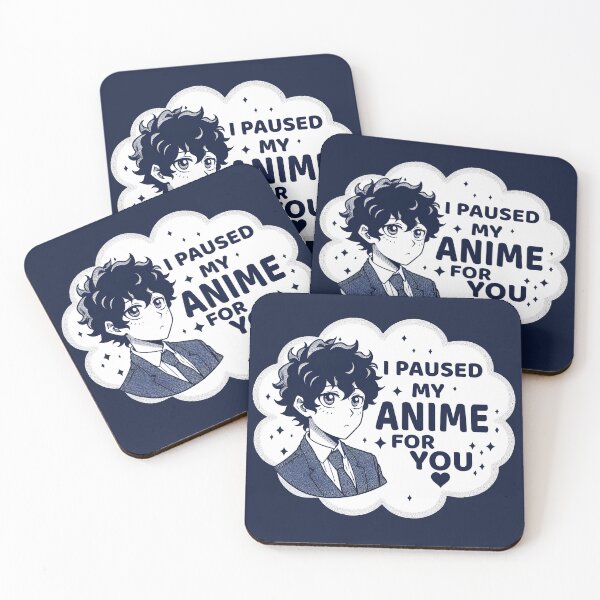 Item preview, I Paused my Anime for You designed and sold by teedory.