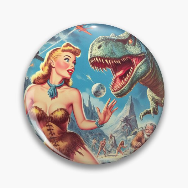 Item preview, Vintage Pre Historic Pulp designed and sold by PulpVintage.