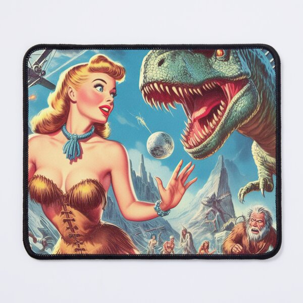 Item preview, Vintage Pre Historic Pulp designed and sold by PulpVintage.