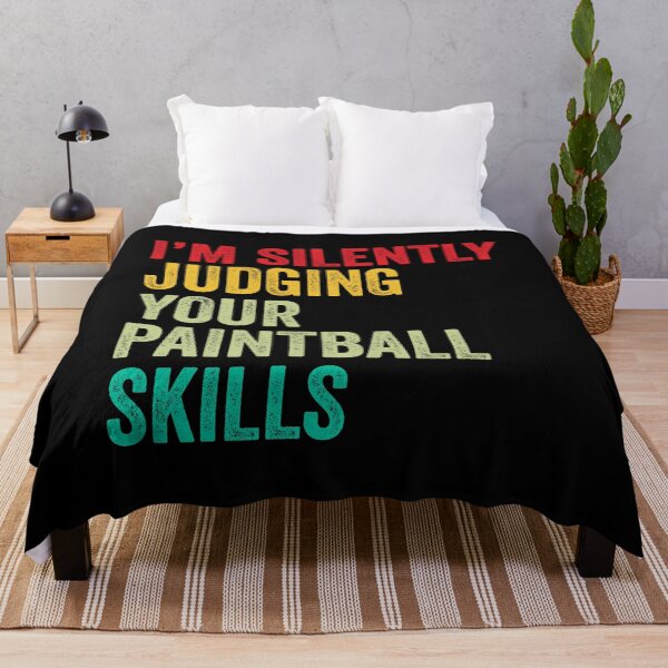 Item preview, Paintball Lovers Gift, Funny I'm Silently Judging Your Paintball Skills designed and sold by vzrnmichsudops.