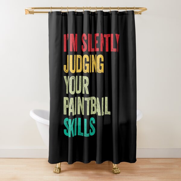 Item preview, Paintball Lovers Gift, Funny I'm Silently Judging Your Paintball Skills designed and sold by vzrnmichsudops.