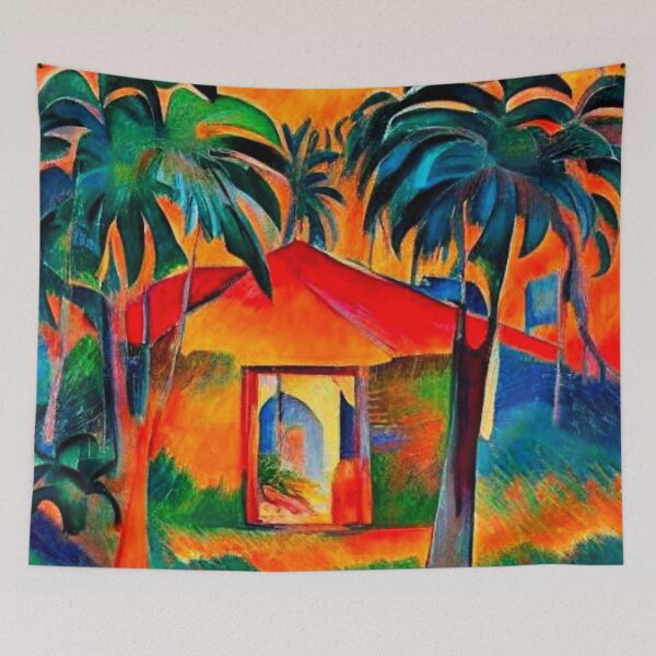 Item preview, Shelter among Palms 5 designed and sold by George Hutton Hunter.