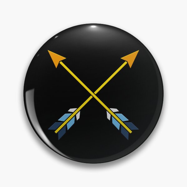 Item preview, Crossed Aromantic Asexual Arrows designed and sold by AroAxel.