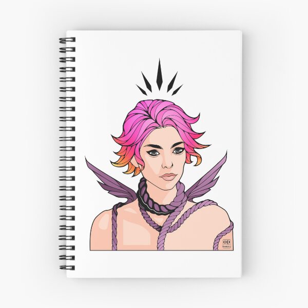 Item preview, Anime Non Binary Angel with Wings  designed and sold by ObsidianDaz.