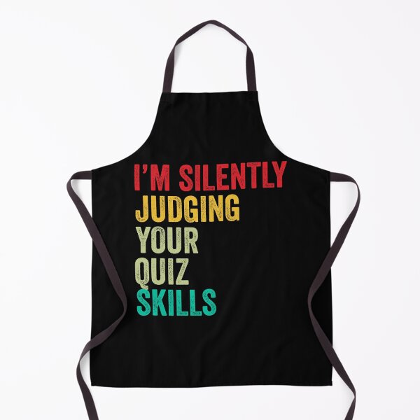 Item preview, Quiz Lovers Gift, Funny I'm Silently Judging Your Quiz Skills designed and sold by vzrnmichsudops.