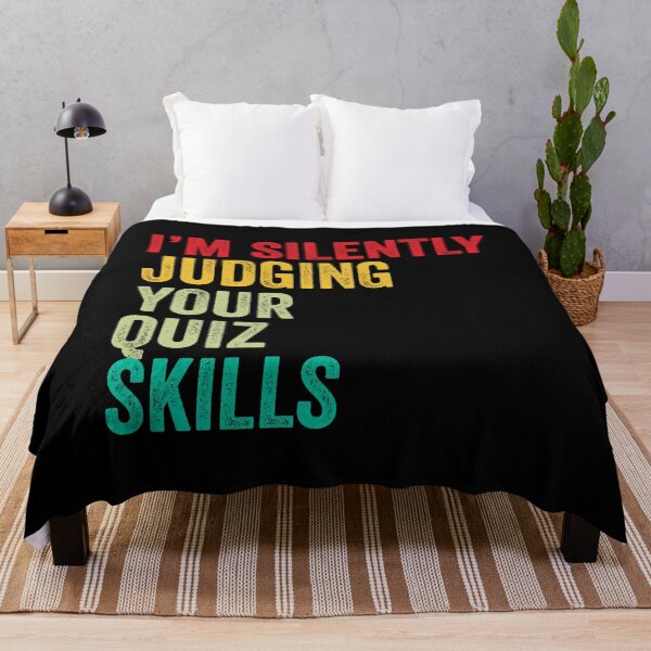 Item preview, Quiz Lovers Gift, Funny I'm Silently Judging Your Quiz Skills designed and sold by vzrnmichsudops.