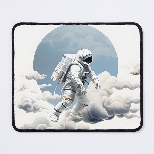 Item preview, Astronaut is walking on the clouds designed and sold by ooHalloo.