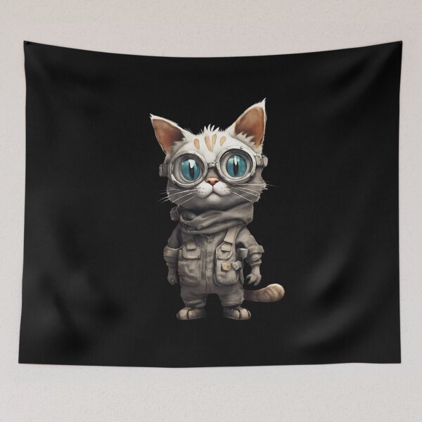 Item preview,  Cat Adventurer designed and sold by Aquillashop.