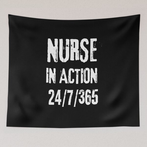 Item preview, Super Nurse Quotation Quote Nurse in Action 24/7/365 designed and sold by irek07.