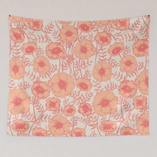 Item preview, Peach Fuzz Blooming Anemone Garden designed and sold by GemStudios.