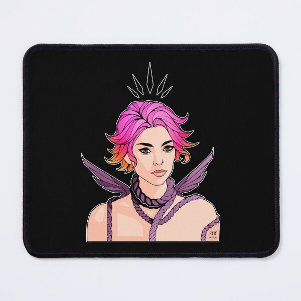 Item preview, Anime Non Binary Angel with Wings  designed and sold by ObsidianDaz.