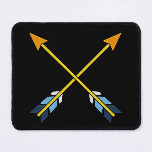 Item preview, Crossed Aromantic Asexual Arrows designed and sold by AroAxel.