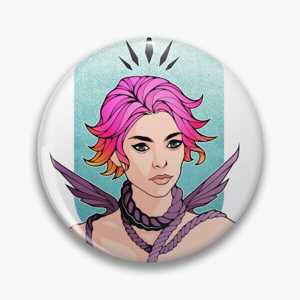 Item preview, Anime Non Binary Angel with Wings  designed and sold by ObsidianDaz.
