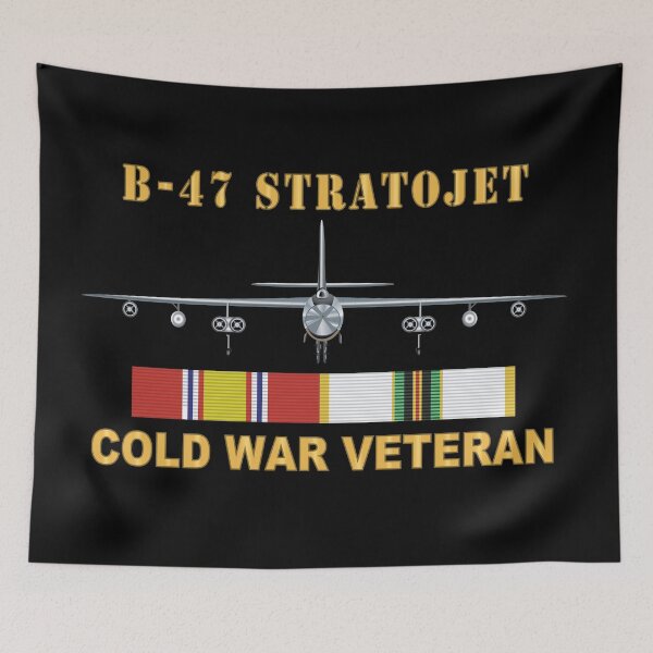 Item preview, Airplane - B-47 Stratojet Bomber - Front - Cold War Veteran w COLD SVC X 300 designed and sold by Military Insignia Products.