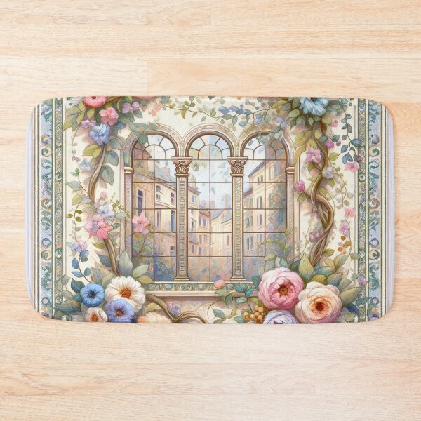 Item preview, Bouquet Balustrade : Floral Vista designed and sold by TheCheckerwell.
