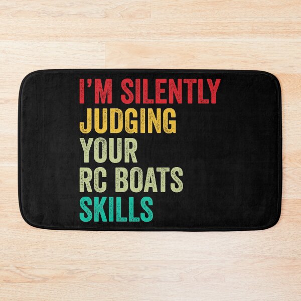 Item preview, RC Boats Lovers Gift, Funny I'm Silently Judging Your RC Boats Skills designed and sold by vzrnmichsudops.