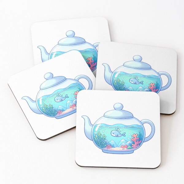Item preview, Oceanic Scene Teapot  designed and sold by UmbrellaStudio1.
