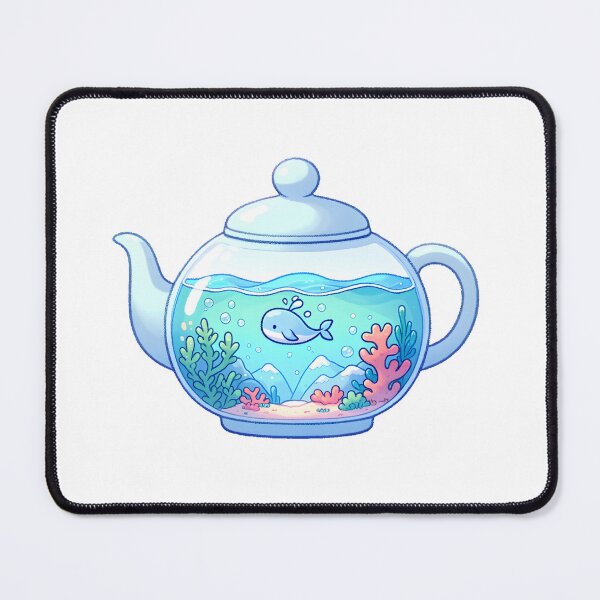 Item preview, Oceanic Scene Teapot  designed and sold by UmbrellaStudio1.