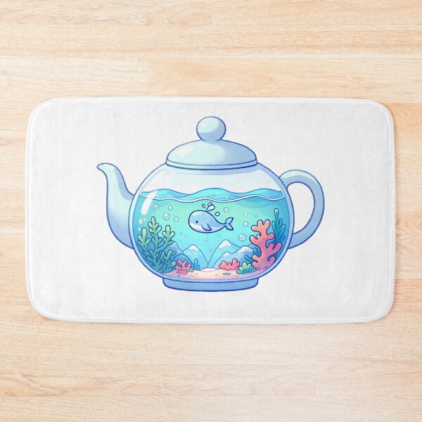 Item preview, Oceanic Scene Teapot  designed and sold by UmbrellaStudio1.