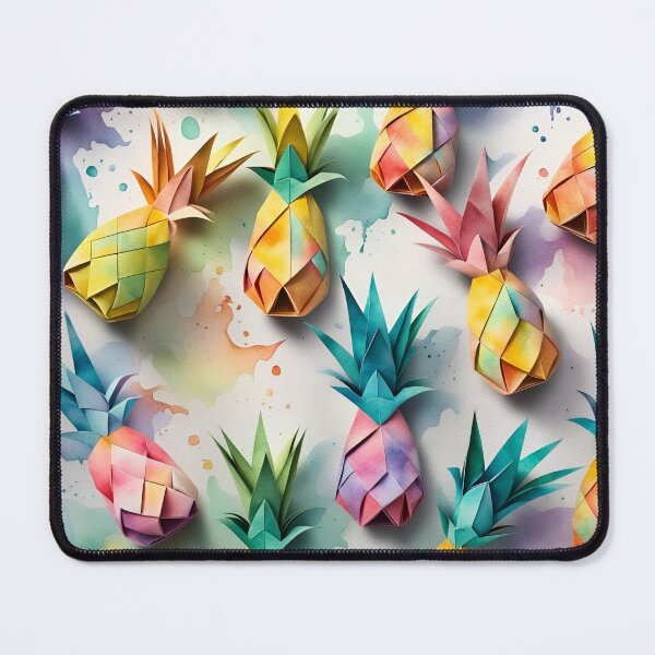 Item preview, Origami Pineapples Pattern designed and sold by ShaViArt.