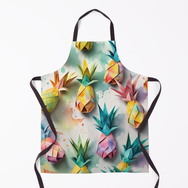 Item preview, Origami Pineapples Pattern designed and sold by ShaViArt.