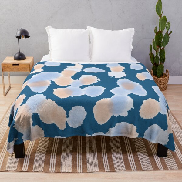 Item preview, Haunting Ocean Blue Peach | Peaceful Home Design designed and sold by Peaceful Lotus Home Design.