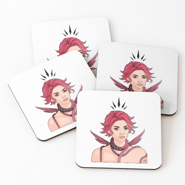 Item preview, Anime Non Binary Angel with Wings  designed and sold by ObsidianDaz.