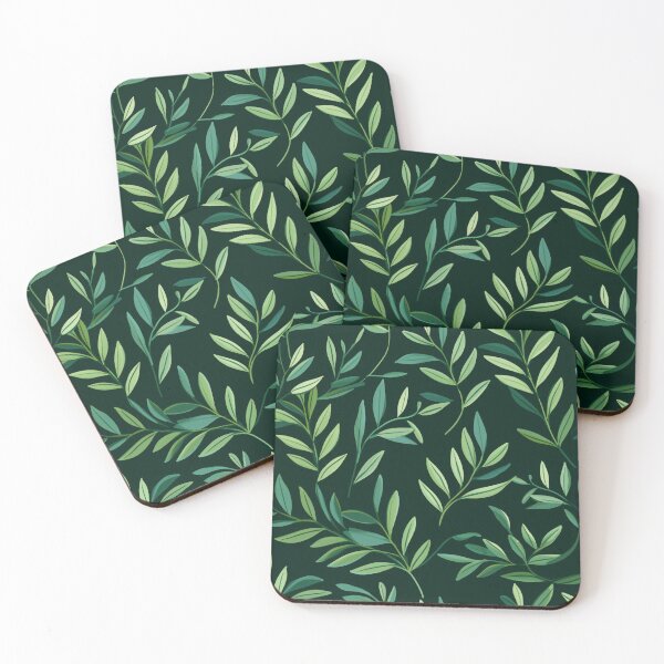 Item preview, Hand Painted Green Twigs designed and sold by PabloArt.
