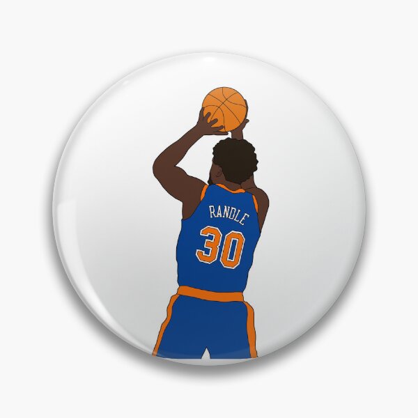 Artikelvorschau, Julius Randle Jumpshot Blau entworfen und verkauft von WhelmdStudios .