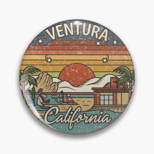 Item preview, Ventura, California | Different sunset in italics designed and sold by CircinusStore.