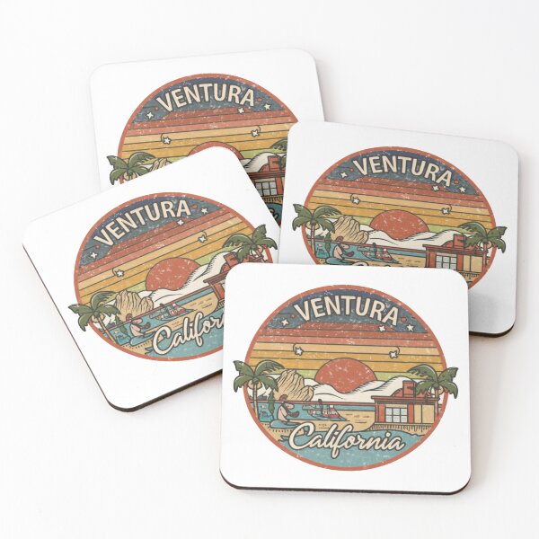 Item preview, Ventura, California | Different sunset in italics designed and sold by CircinusStore.