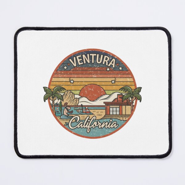 Item preview, Ventura, California | Different sunset in italics designed and sold by CircinusStore.