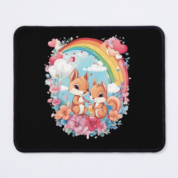 Item preview, Rainbow Color Squirrel designed and sold by macadolie.