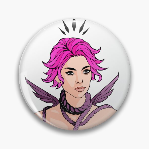 Item preview, Anime Non Binary Angel with Wings  designed and sold by ObsidianDaz.