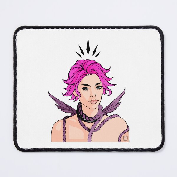 Item preview, Anime Non Binary Angel with Wings  designed and sold by ObsidianDaz.